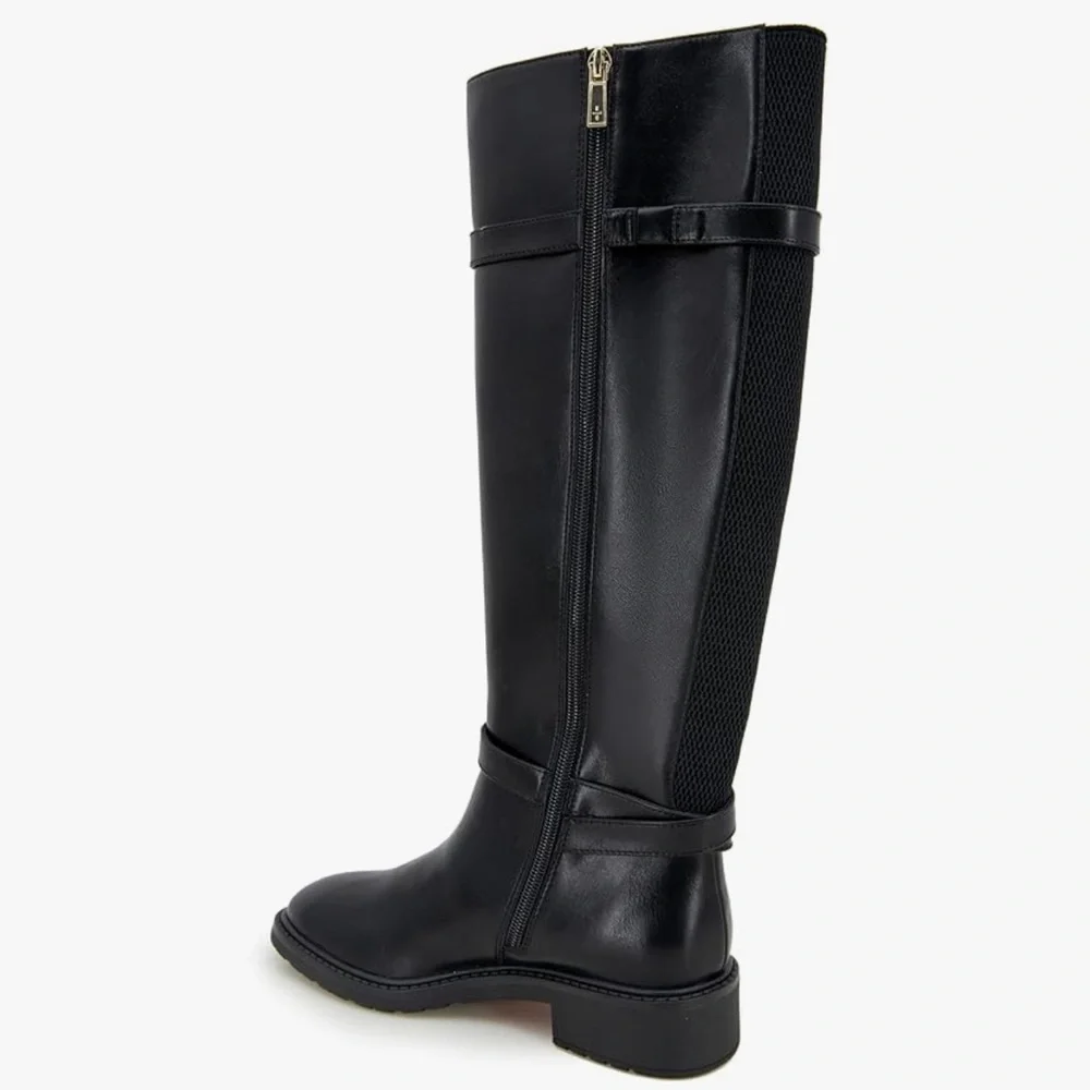 Kenneth Cole Black Over the Knee Boots
